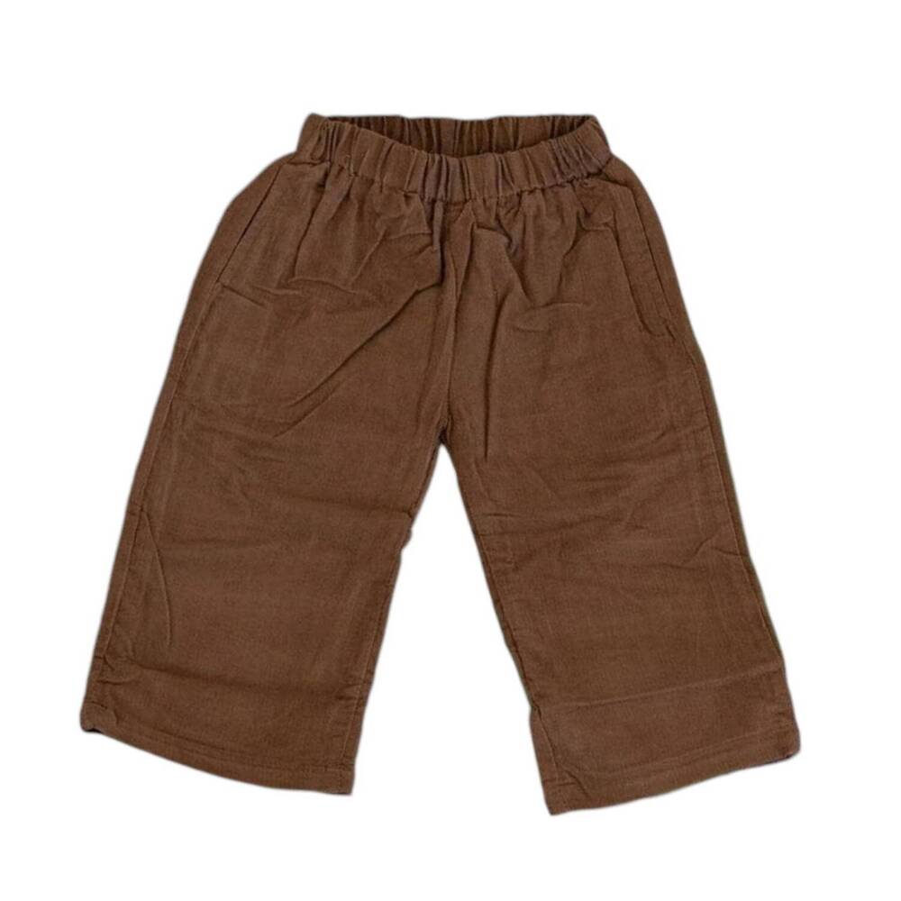 NEW LOVE THAT COTTON kid's corduroy pants in brown